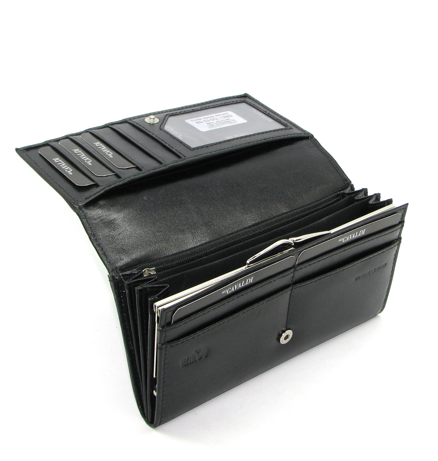 Кошелек женский Cavaldi RD-23-GCL BLACK Кошелек женский Cavaldi RD-23-GCL BLACK